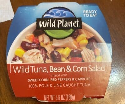 Wild Tuna, Bean & Corn Salad