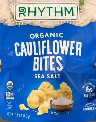 Sea Salt Organic Cauliflower Bites