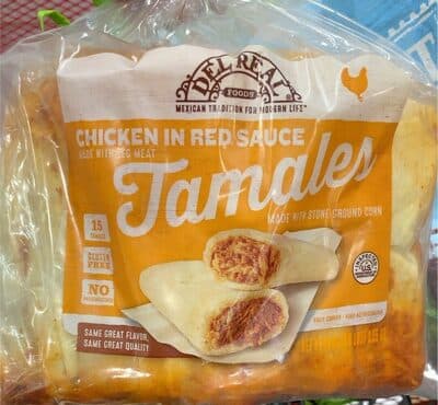 Chicken Tamales in Red Sauce