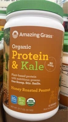 Protein & Kale Whole-Food Nutrition Shake, Honey Roasted Peanut