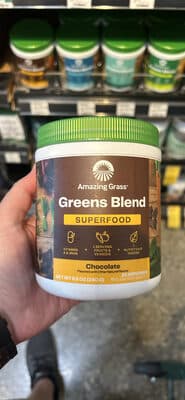 Amazing Grass Chocolate Flavor Green Superfood