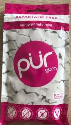 Chewing Gum, Pomegranate Mint