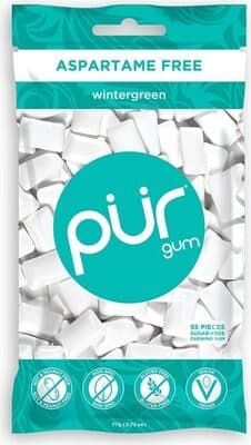 Sugar Free Chewing Gum, Wintergreen