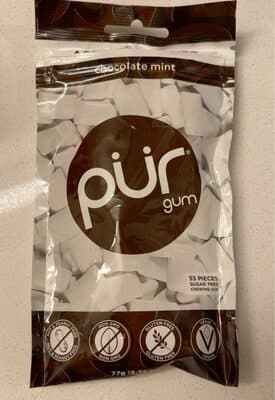 Xylitol chewing gum
