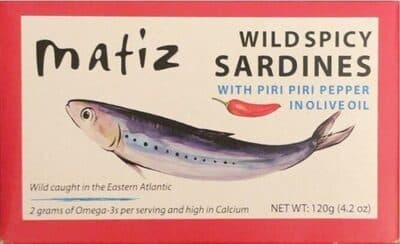 Spicy Wild Sardines With Chili Peppers In Olive Oil