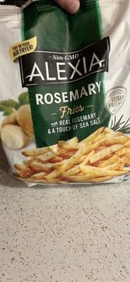 Crispy Fries With Sea Salt, Rosemary