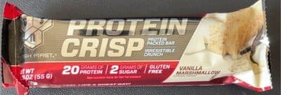 Vanilla Marshmallow Flavor Protein Crisp Packed Bars