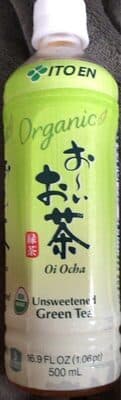 Organic Unsweetened Green Tea