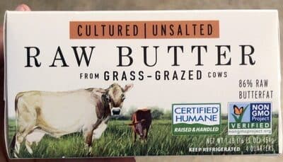 Cultured Raw Butter