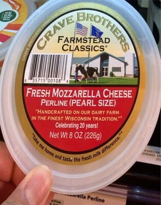 Fresh Mozzarella cheese