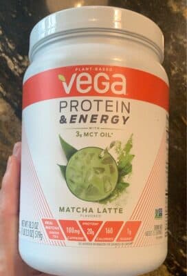 Matcha Latte Flavored Protein & Energy Drink Mix