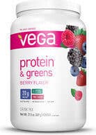 Berry Flavor Protein & Greens Drink Mix Powder