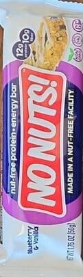 Blueberry & Vanilla Nut-Free Protein + Energy Bar