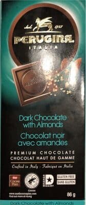 Dark Chocolate With Caramelized Almonds