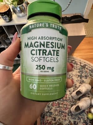 High Absorption Magnesium Citrate Softgels
