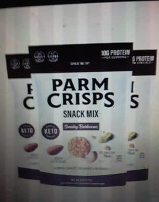 Smoky Barbecue Almonds, Cashews, Pistachios & Parm Crisps Snack Mix