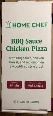 BBQ Sauce Chicken Pizza