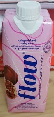 Eau de source infuse de collagne