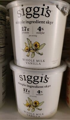 Whole Milk Vanilla Yogurt