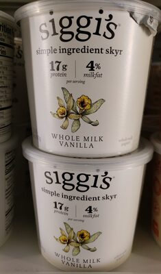 Whole Milk Vanilla Yogurt