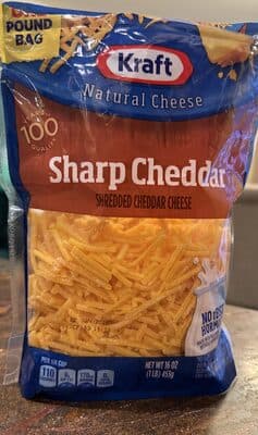 Sharp Cheddar Shredded Cheese