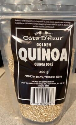 Golden quinoa