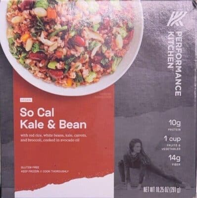 So Cal Kale & Bean with Red Rice, White Beans, Carrots, and Broccoli, Cooked in Avocado Oil Bowl