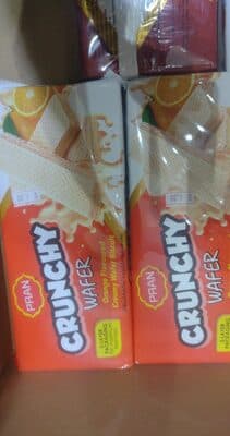 Orange Flavoured Crunchy Creamy Wafer Biscuit