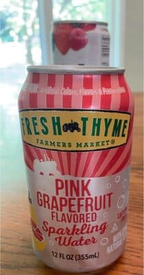 Pink Grapefruit Flavored Sparkling Water