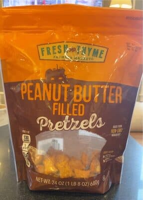Peanut Butter Filled Pretzels
