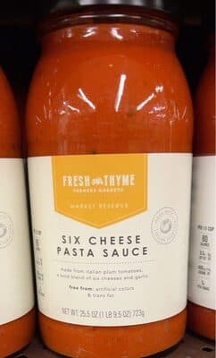 Six Cheese Pasta Sauce