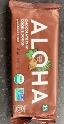 Chocolate Chip Cookie Dough Organic Protein Bar