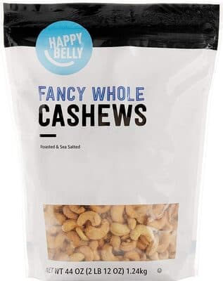 Amazon Brand Fancy Whole Cashews