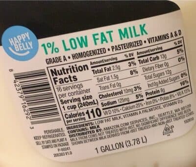Low Fat Milk
