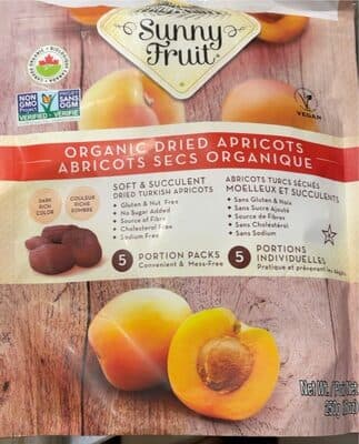 Organic Dried Apricots