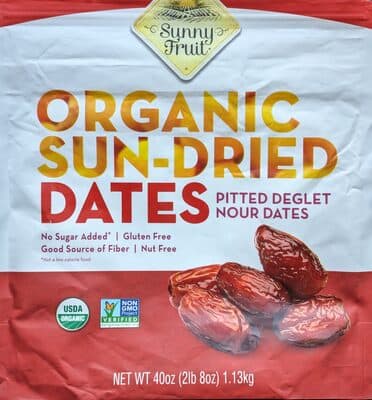 Organic Sun-dried Dates
