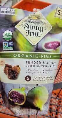 Organic Tender & Juicy Dried Smyrna Figs