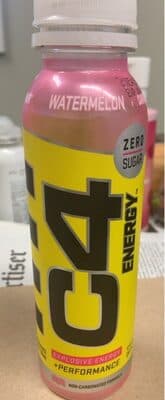 Watermelon Flavored Explosive Energy +performance Energy Drink