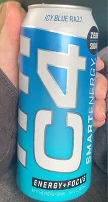 Icy Blue Razz C4 Smart Energy + Focus Anytime Energy Drink