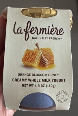 La Fermiere Orange Blossom Honey Yogurt