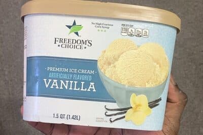 Vanilla Flavored Premium Ice Cream