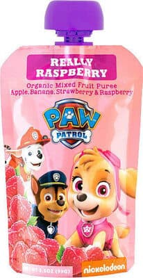 Really Raspberry Organic Mixed Fruit Puree Apple, Banana, Raspberry & Strawberry