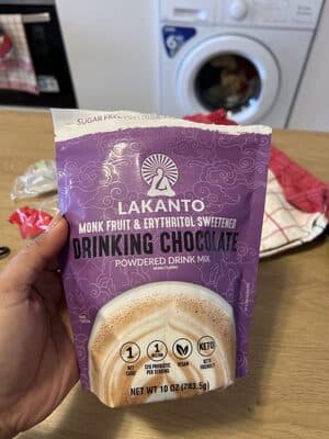 Lakanto Drinking Chocolate Sweetened With Monkfruit