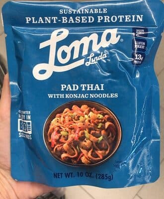 Blue plantbased complete meal solution heat eat