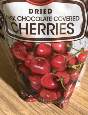 Dried Dark Chocolate Covered Cherries