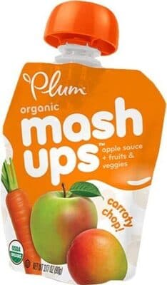 Organic Apple Sauce + Fruits & Veggies, Carroty Chop!