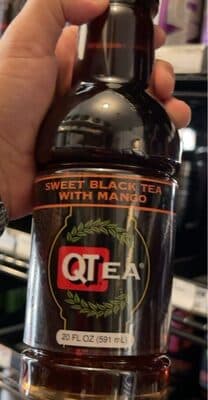 Sweet Black Tea With Mango