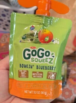 Bowlin' Blueberry Fruit & Veggies On The Go