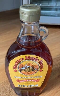 Pure maple syrup