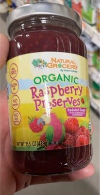 Organic Raspberry Preserves